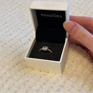 Pandora sterling ring sz 52